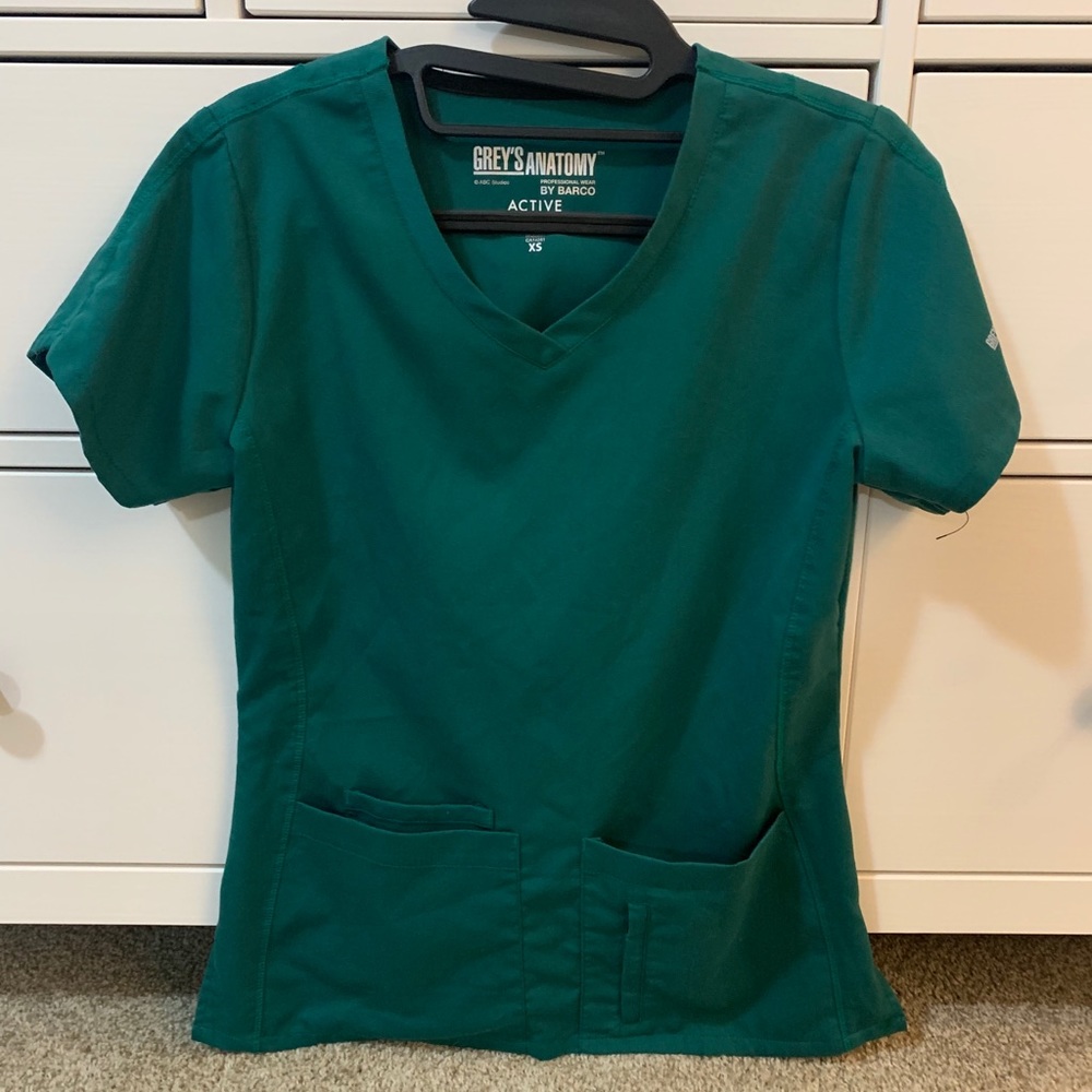 greys anatomy scrub top